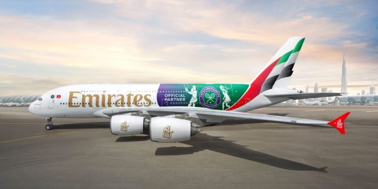Emirates steps into court as Official Airline Partner of Wimbledon