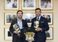 Manny Pacquiao met with GEMS Education Chairman and founder Mr. Sunny Varkey