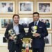 Manny Pacquiao met with GEMS Education Chairman and founder Mr. Sunny Varkey