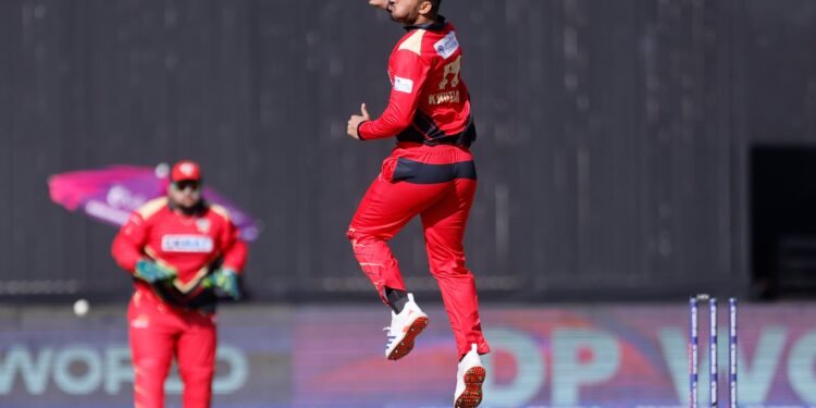 Dream Debut for UAE Pacer Khuzaima Tanveer in ILT2