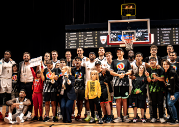 Dubai Basketball welcomed Children of Determination basketball athletes, supported by Heroes of Hope