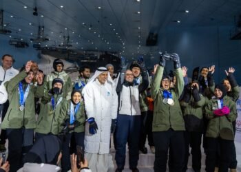UAE Athletes from Special Olympics World Winter Games Turin 2025  Celebrate Homecoming at Ski Dubai